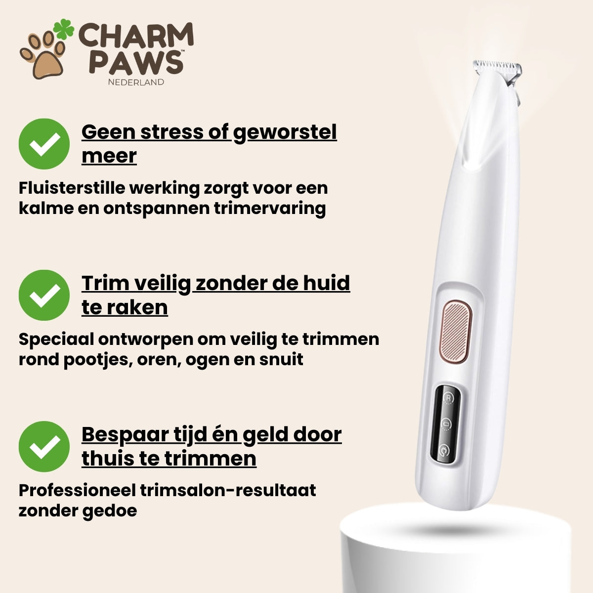 NuvoraPets® FurBlade Pro - Professional Precision Pet Trimmer