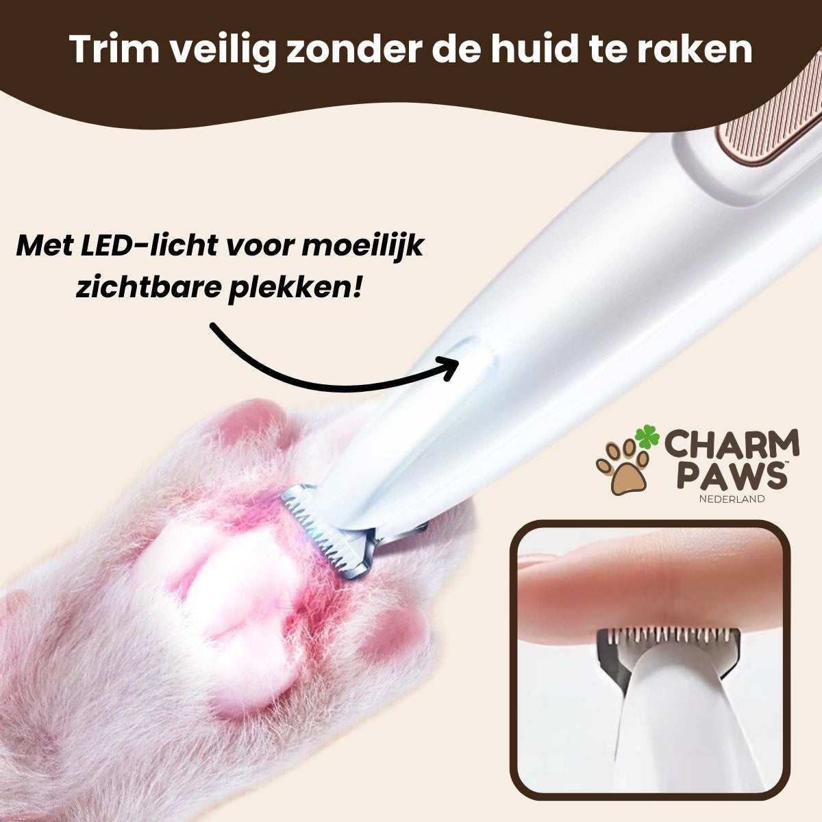 NuvoraPets® FurBlade Pro - Professionele Precisie Trimmer voor Huisdieren